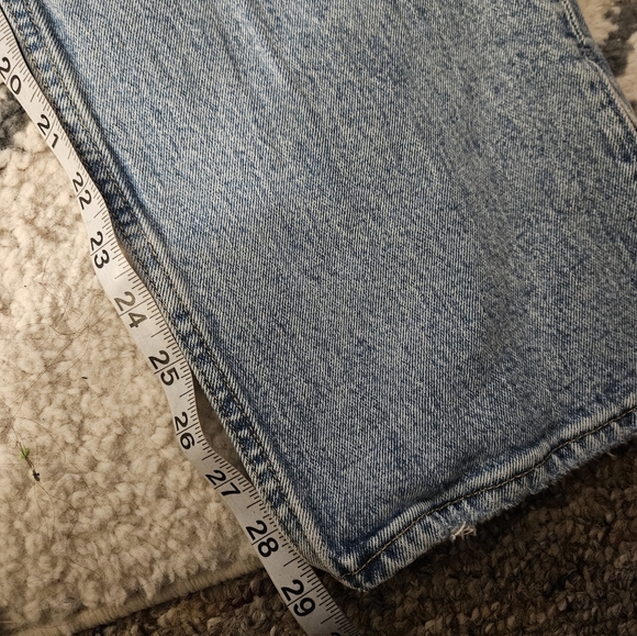 Abercrombie and Fitch curve love the 90's straight ultra high rise size 34 or 18 - Picture 5 of 6